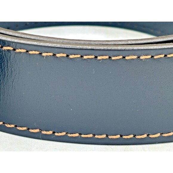 Paisley & Gray Genuine Leather Belt Navy Mens Size 34 5BT7511M Smooth New W/Tags - Picture 5 of 9